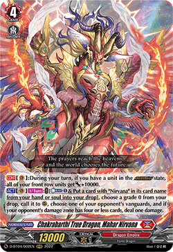Chakrabarthi True Dragon, Mahar Nirvana - D-BT04/002EN