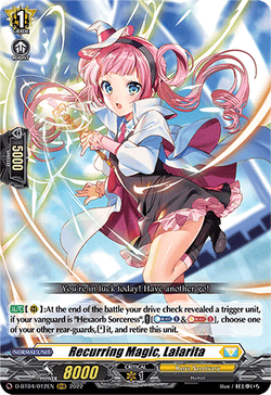 Recurring Magic, Lalarita - D-BT04/012EN