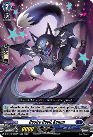 Desire Devil, Kenen - D-BT04/019EN