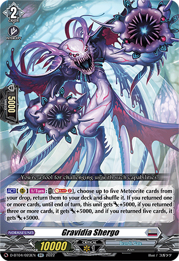 Gravidia Shergo - D-BT04/023EN