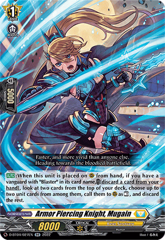 Armor Piercing Knight, Mugain - D-BT04/027EN