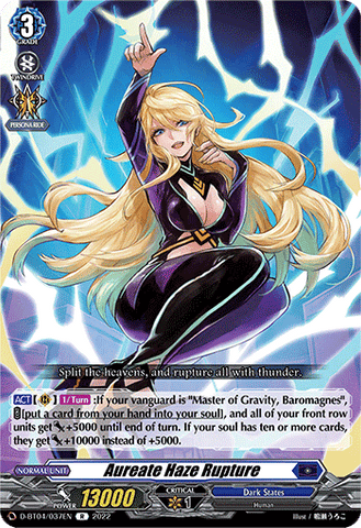 Aureate Haze Rupture - D-BT04/037EN