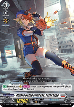 Aurora Battle Princess, Tazer Lage - D-BT04/043EN