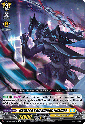 Reverse Coil Knight, Nuadha - D-BT04/049EN