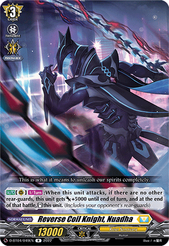 Reverse Coil Knight, Nuadha - D-BT04/049EN
