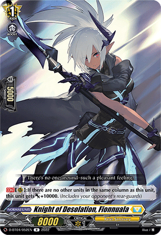 Knight of Desolation, Fionnuala - D-BT04/052EN