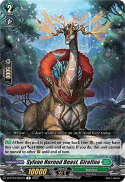 Sylvan Horned Beast, Girafina - D-BT04/055EN