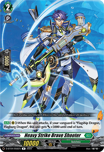 Heavy Strike Brave Shooter - D-BT04/056EN