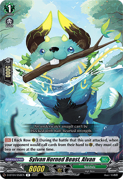 Sylvan Horned Beast, Alvan - D-BT04/058EN