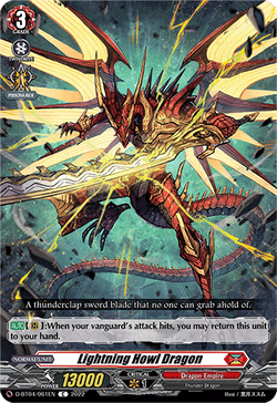 Lightning Howl Dragon - D-BT04/061EN