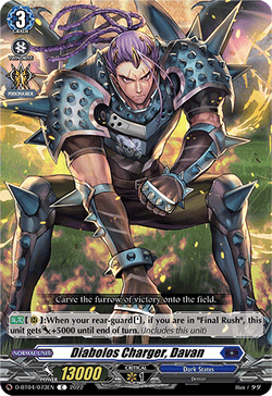 Diabolos Charger, Davan - D-BT04/073EN