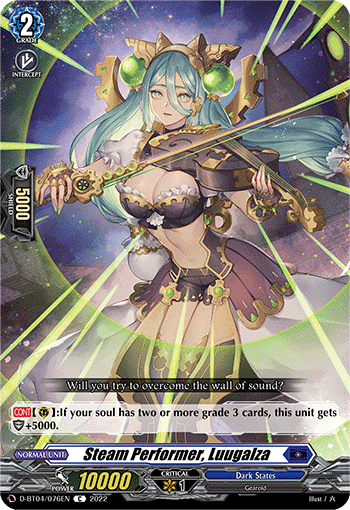 Steam Performer, Luugalza - D-BT04/076EN
