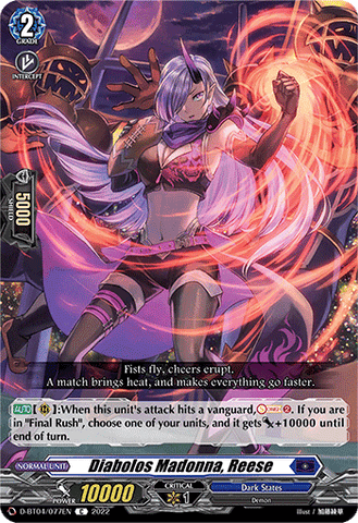 Diabolos Madonna, Reese - D-BT04/077EN