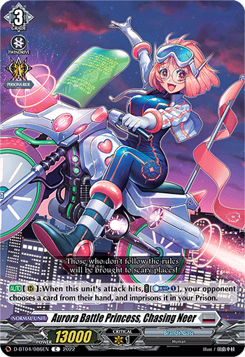 Aurora Battle Princess, Chasing Neer - D-BT04/086EN