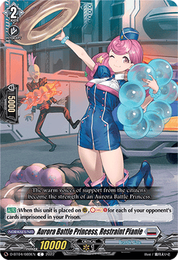 Aurora Battle Princess, Restraint Pianie - D-BT04/089EN