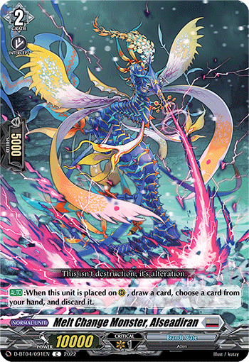 Melt Change Monster, Alseadiran - D-BT04/091EN