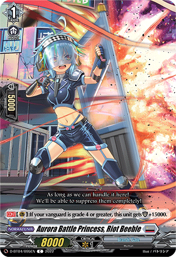 Aurora Battle Princess, Riot Beeble - D-BT04/095EN