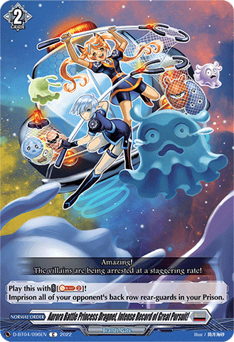 Aurora Battle Princess Dragnet, Intense Record of Great Pursuit! - D-BT04/096EN