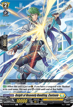 Knight of Heavenly Handling, Contenio - D-BT04/101EN