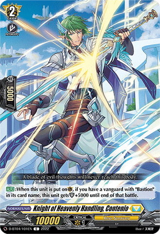 Knight of Heavenly Handling, Contenio - D-BT04/101EN