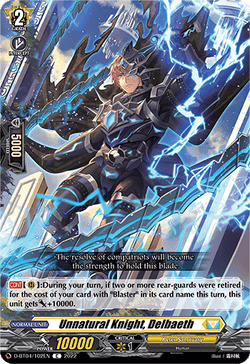 Unnatural Knight, Delbaeth - D-BT04/102EN