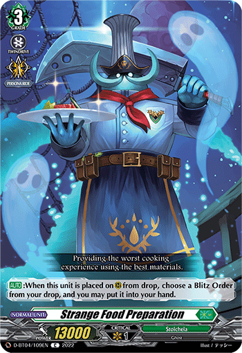 Strange Food Preparation - D-BT04/109EN
