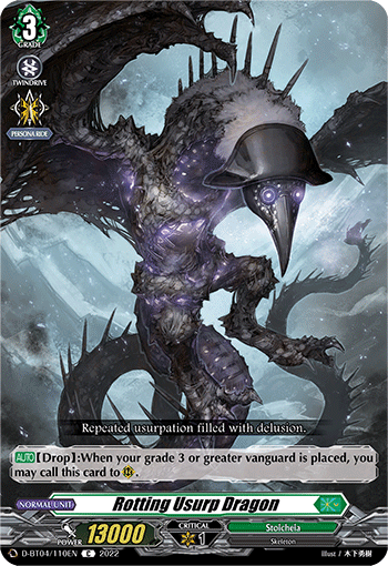 Rotting Usurp Dragon - D-BT04/110EN