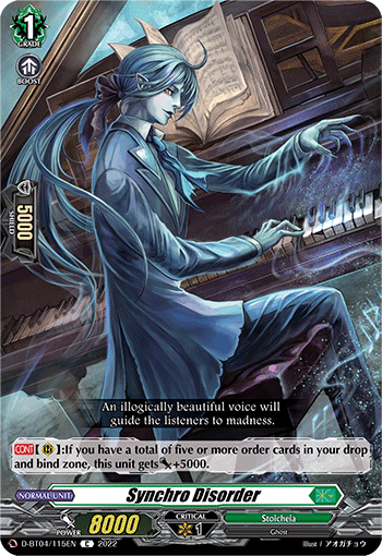 Synchro Disorder - D-BT04/115EN