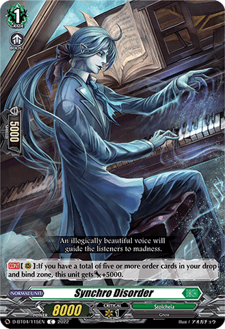 Synchro Disorder - D-BT04/115EN