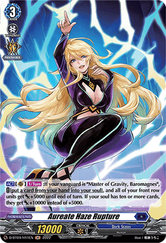 Aureate Haze Rupture (Holo) - D-BT04/H11EN
