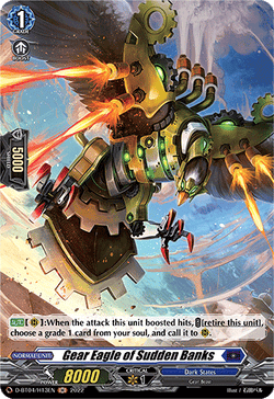 Gear Eagle of Sudden Banks (Holo) - D-BT04/H13EN