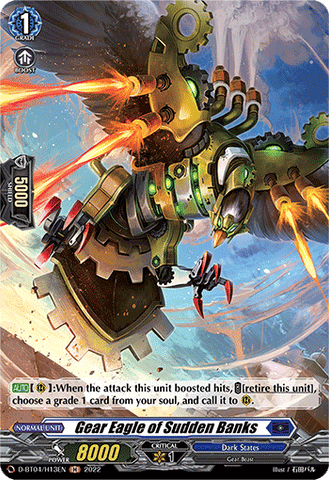 Gear Eagle of Sudden Banks (Holo) - D-BT04/H13EN