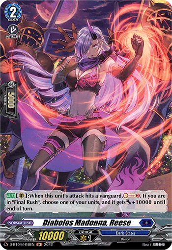 Diabolos Madonna, Reese (Holo) - D-BT04/H18EN
