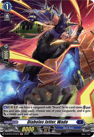 Diabolos Jetter, Wade (Holo) - D-BT04/H19EN