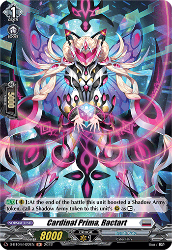 Cardinal Prima, Ractart (Holo) - D-BT04/H22EN