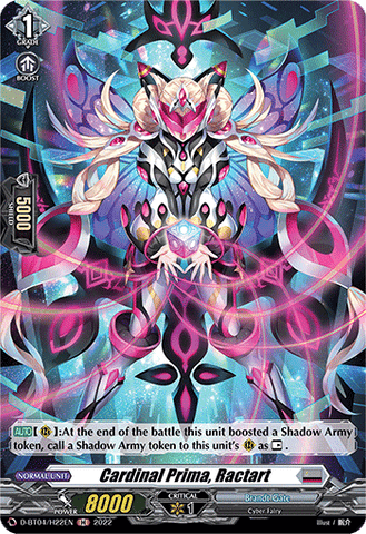 Cardinal Prima, Ractart (Holo) - D-BT04/H22EN