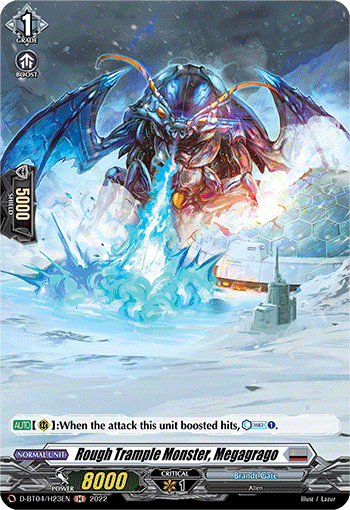 Rough Trample Monster, Megagrago (Holo) - D-BT04/H23EN