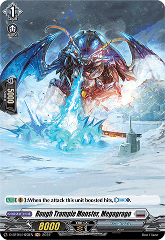 Rough Trample Monster, Megagrago (Holo) - D-BT04/H23EN