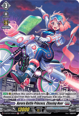 Aurora Battle Princess, Chasing Neer (Holo) - D-BT04/H26EN