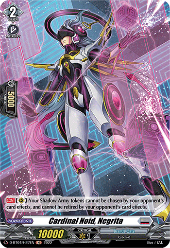 Cardinal Noid, Negrita (Holo) - D-BT04/H27EN