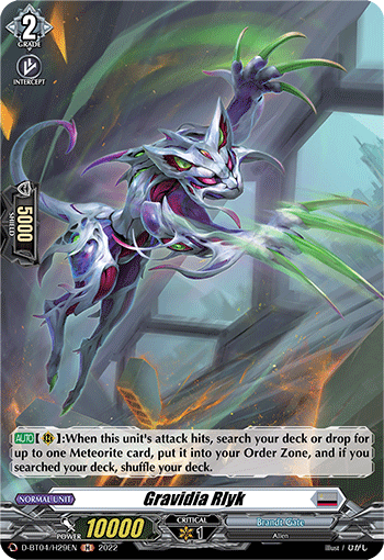 Gravidia Rlyk (Holo) - D-BT04/H29EN