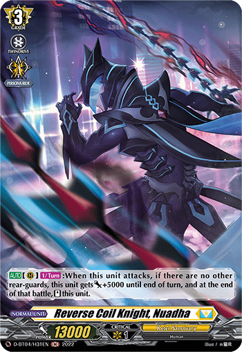 Reverse Coil Knight, Nuadha (Holo) - D-BT04/H31EN