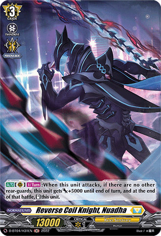 Reverse Coil Knight, Nuadha (Holo) - D-BT04/H31EN