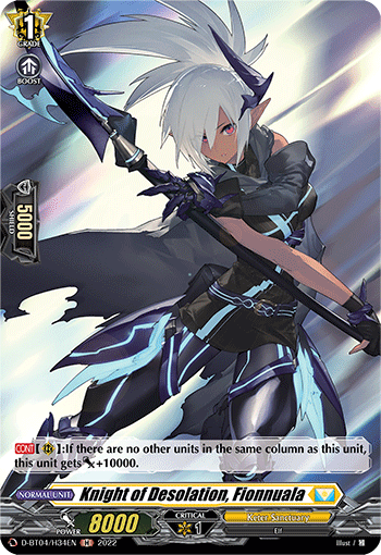 Knight of Desolation, Fionnuala (Holo) - D-BT04/H34EN