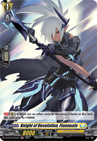 Knight of Desolation, Fionnuala (Holo) - D-BT04/H34EN