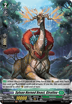 Sylvan Horned Beast, Girafina (Holo) - D-BT04/H41EN