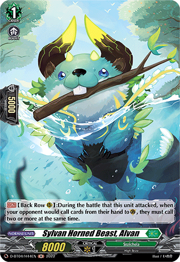 Sylvan Horned Beast, Alvan (Holo) - D-BT04/H44EN
