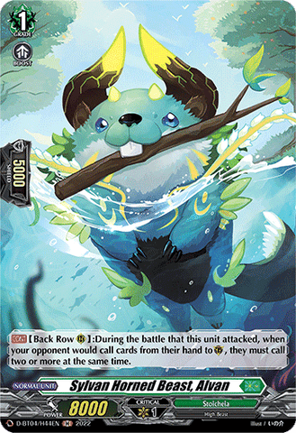 Sylvan Horned Beast, Alvan (Holo) - D-BT04/H44EN