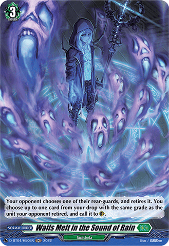 Wails Melt in the Sound of Rain (Holo) - D-BT04/H50EN