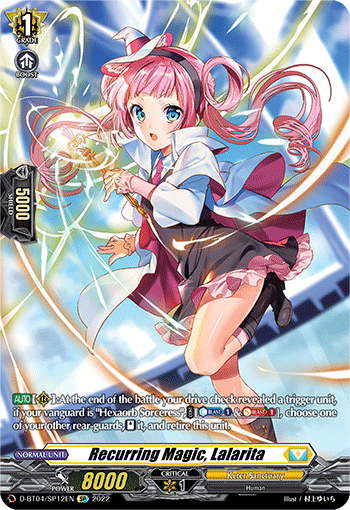 Recurring Magic, Lalarita (SP) - D-BT04/SP12EN